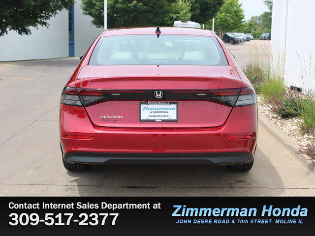 new 2025 Honda Accord car, priced at $32,165