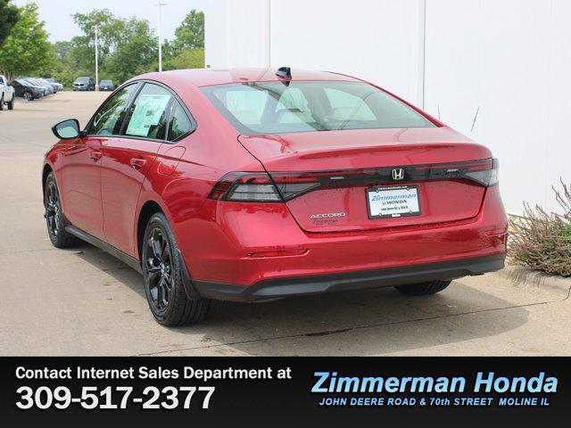 new 2025 Honda Accord car, priced at $32,165