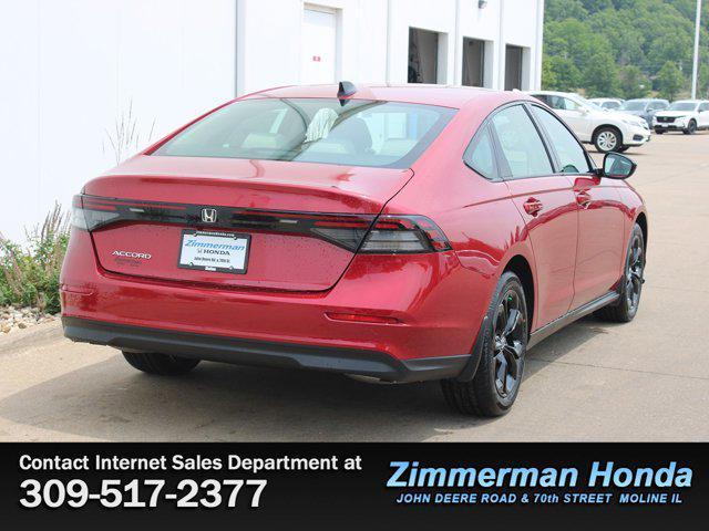 new 2025 Honda Accord car, priced at $32,165