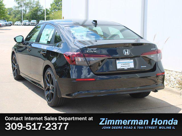 new 2025 Honda Civic Hybrid car, priced at $30,100