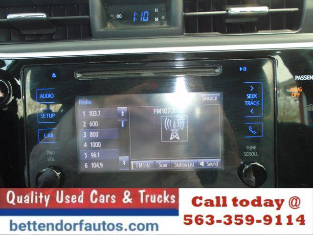 used 2017 Toyota Corolla car, priced at $7,495