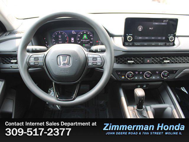 new 2025 Honda Accord car, priced at $32,165