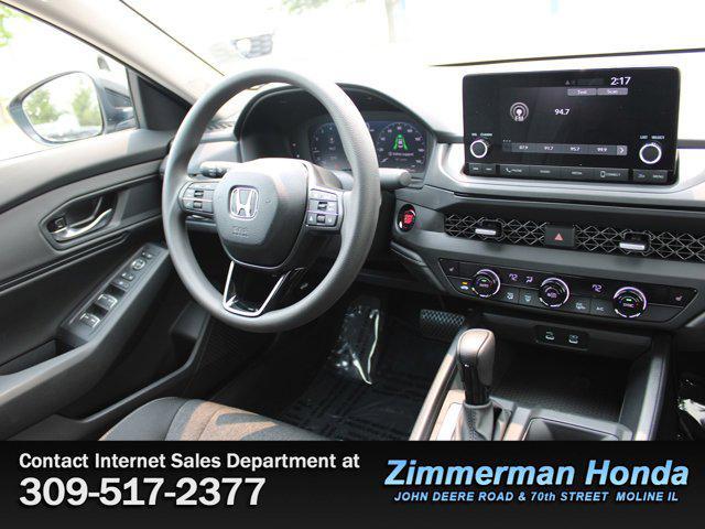 new 2025 Honda Accord car, priced at $32,165