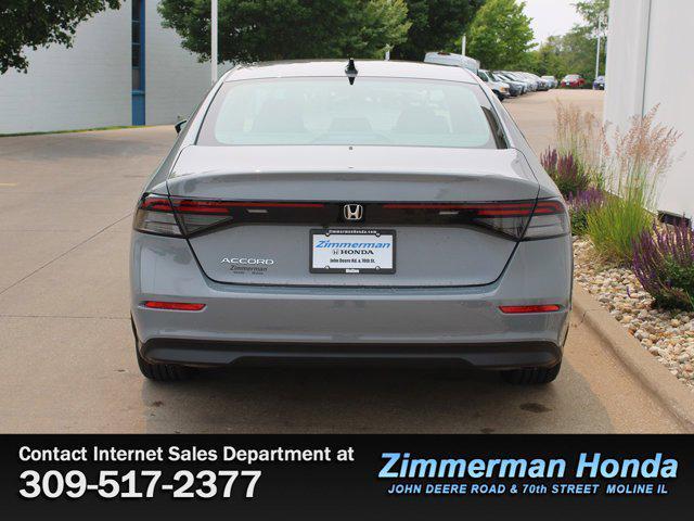 new 2025 Honda Accord car, priced at $32,165
