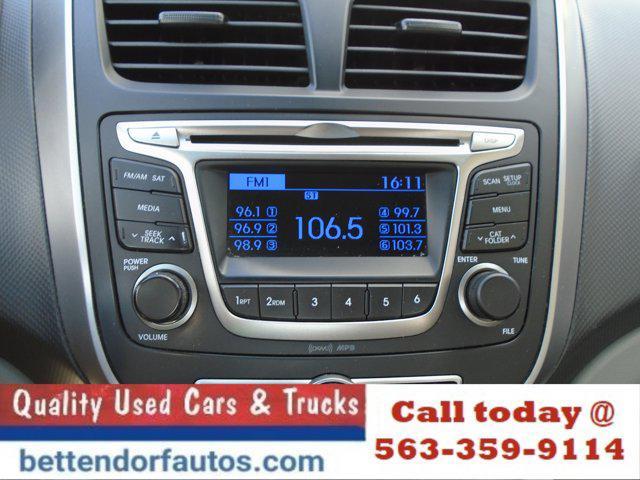 used 2015 Hyundai Accent car, priced at $5,995