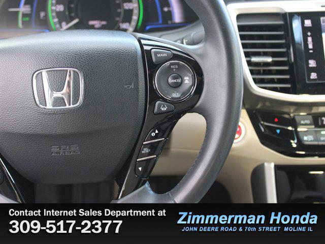 used 2017 Honda Accord Hybrid car, priced at $17,991