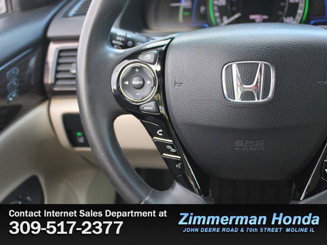 used 2017 Honda Accord Hybrid car, priced at $17,991