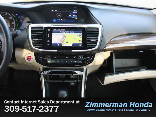 used 2017 Honda Accord Hybrid car, priced at $17,991