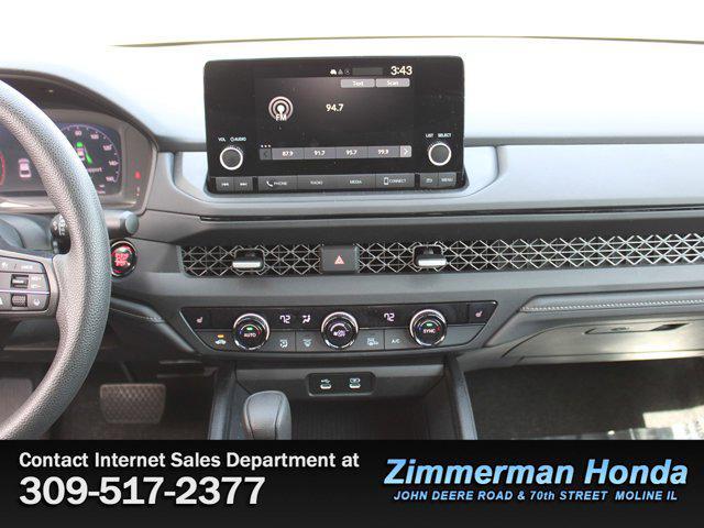 used 2024 Honda Accord car, priced at $27,991