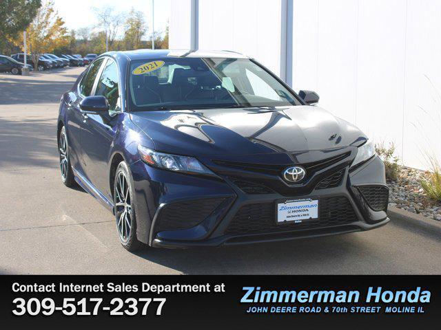 used 2021 Toyota Camry car, priced at $20,591