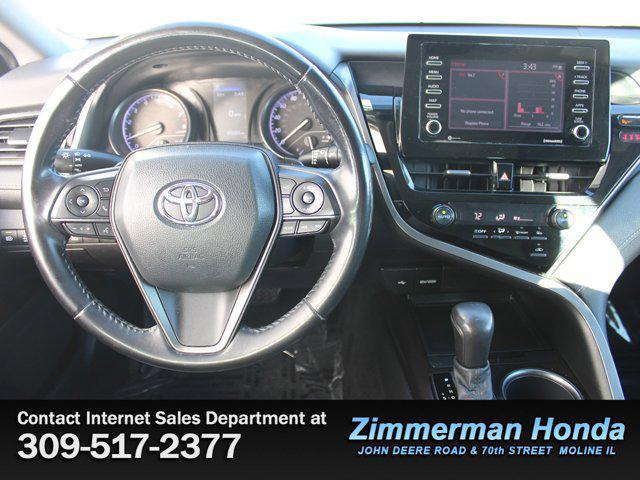 used 2021 Toyota Camry car, priced at $20,591
