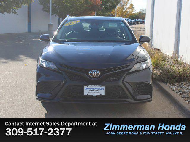 used 2021 Toyota Camry car, priced at $20,591