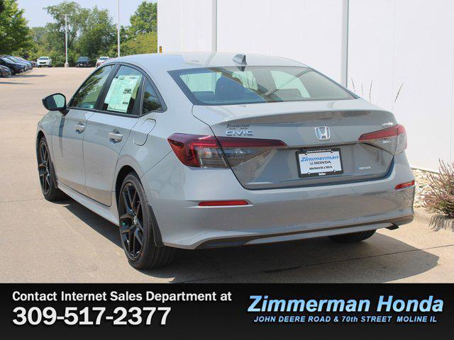 new 2025 Honda Civic Hybrid car, priced at $30,555