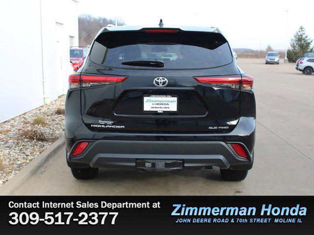 used 2023 Toyota Highlander car, priced at $38,991