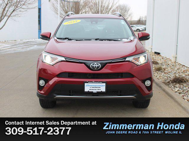 used 2018 Toyota RAV4 car, priced at $18,991