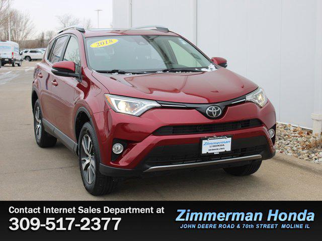 used 2018 Toyota RAV4 car, priced at $18,991