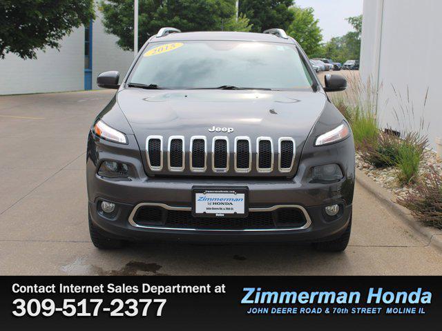 used 2015 Jeep Cherokee car, priced at $10,291