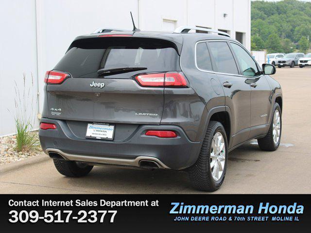 used 2015 Jeep Cherokee car, priced at $10,291