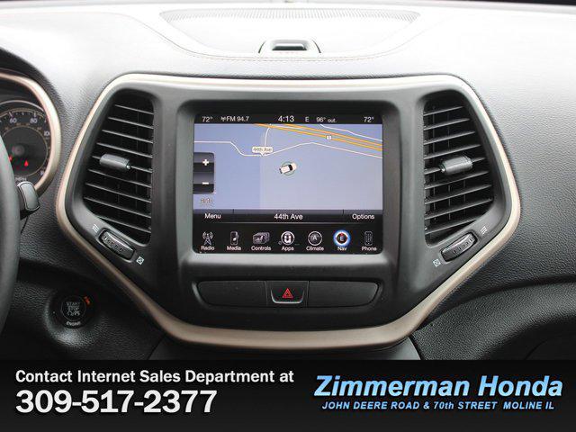 used 2015 Jeep Cherokee car, priced at $10,291