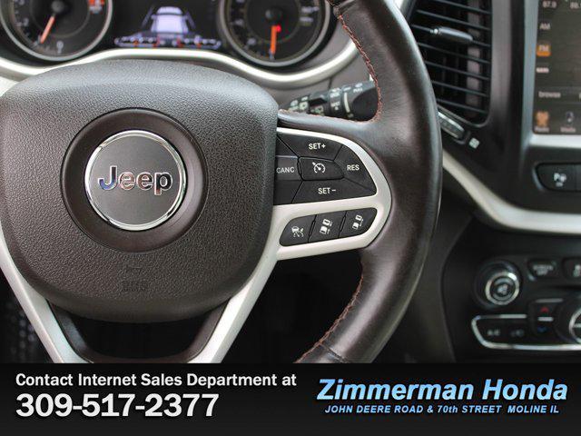 used 2017 Jeep Cherokee car, priced at $16,991
