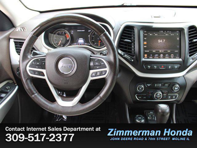 used 2017 Jeep Cherokee car, priced at $16,991