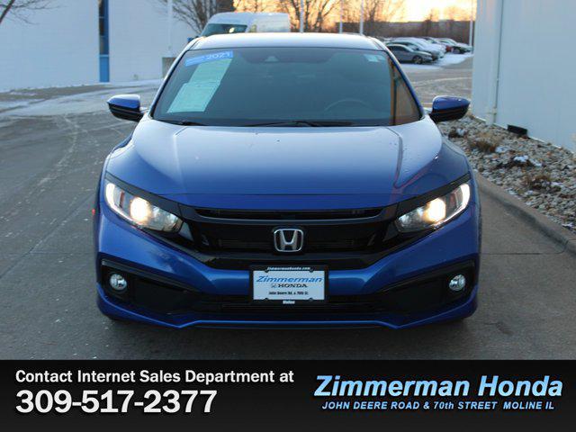 used 2021 Honda Civic car, priced at $20,992