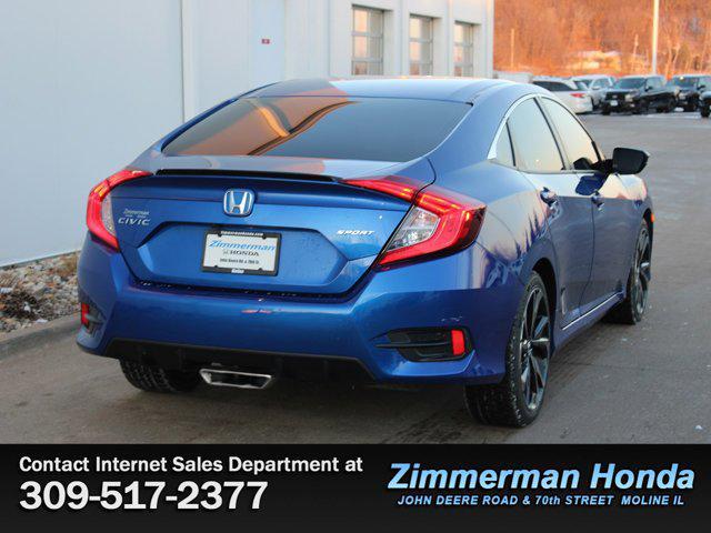 used 2021 Honda Civic car, priced at $20,992