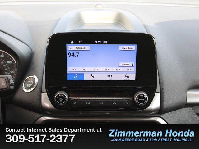 used 2019 Ford EcoSport car, priced at $14,991