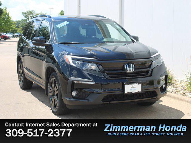 used 2022 Honda Pilot car, priced at $33,991