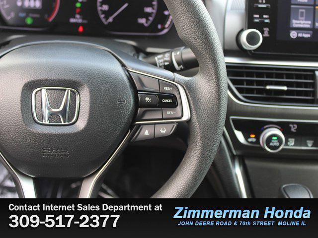 used 2022 Honda Accord car, priced at $24,791