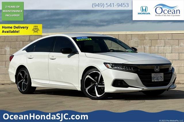 used 2022 Honda Accord car, priced at $24,787