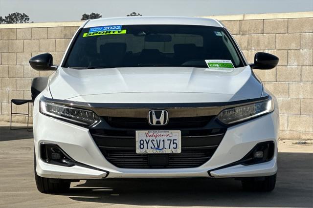 used 2022 Honda Accord car, priced at $24,787