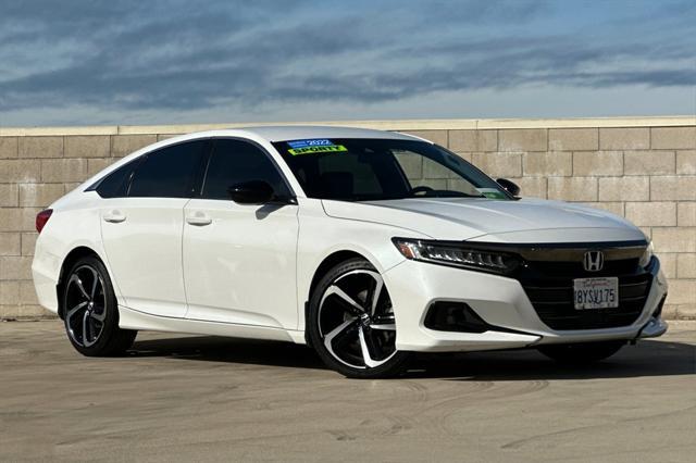 used 2022 Honda Accord car, priced at $24,787