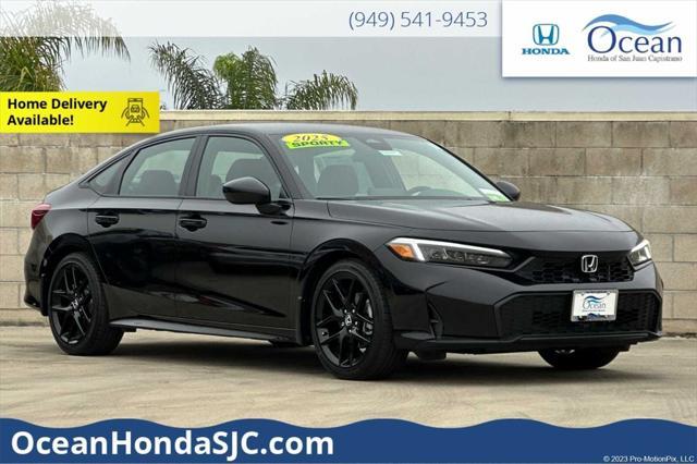 new 2025 Honda Civic car, priced at $26,988