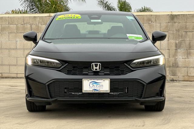 new 2025 Honda Civic car, priced at $26,988