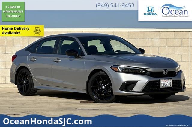 used 2022 Honda Civic car, priced at $24,587