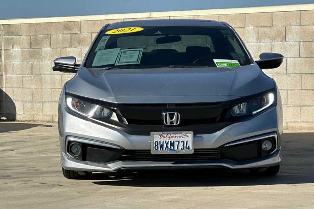 used 2021 Honda Civic car, priced at $20,698