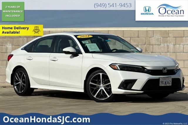 used 2024 Honda Civic car, priced at $28,148