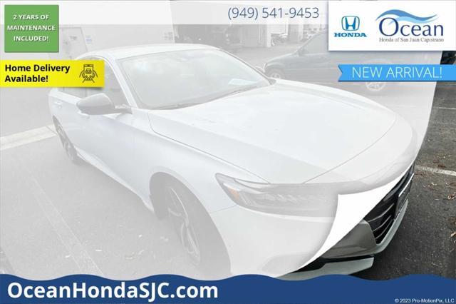 used 2022 Honda Accord car, priced at $28,187