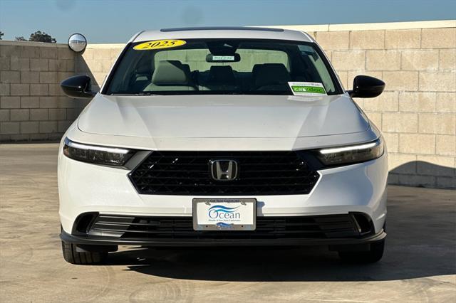 new 2025 Honda Accord car, priced at $32,110