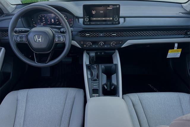 new 2025 Honda Accord car, priced at $32,110