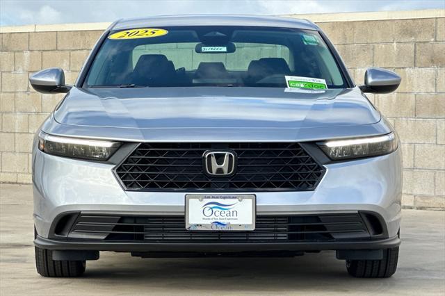 new 2025 Honda Accord car, priced at $29,445