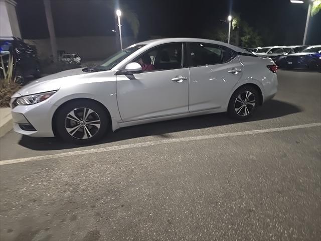 used 2022 Nissan Sentra car, priced at $18,876