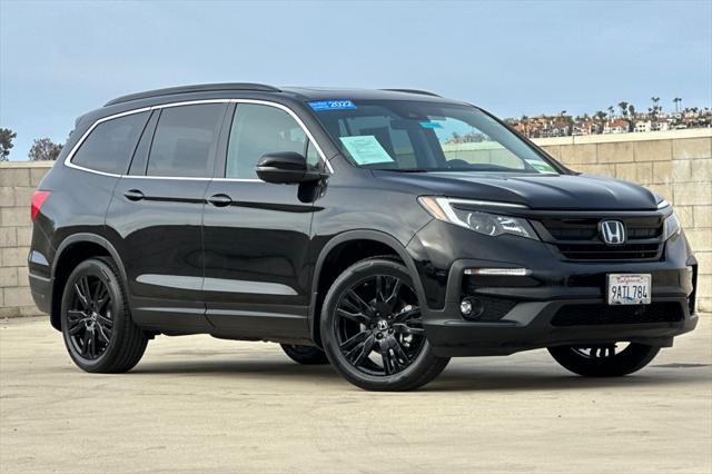 used 2022 Honda Pilot car, priced at $31,388