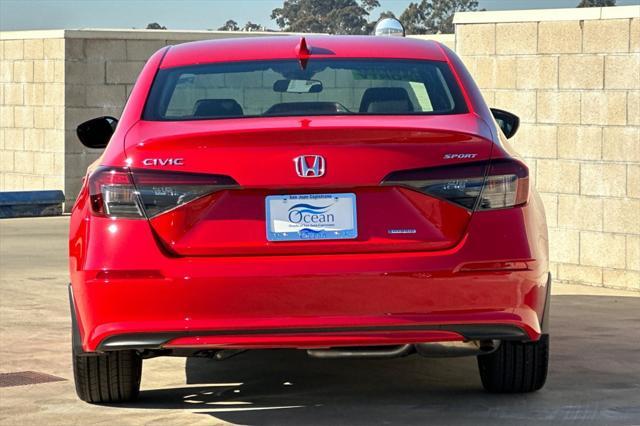 new 2025 Honda Civic car, priced at $29,444