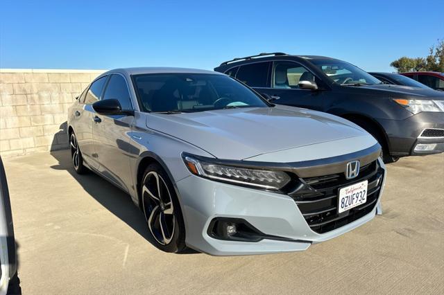 used 2022 Honda Accord Hybrid car, priced at $24,888