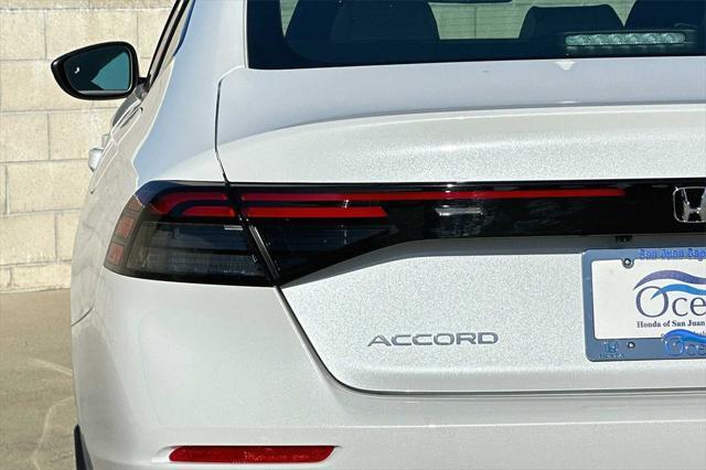 new 2024 Honda Accord car, priced at $31,460