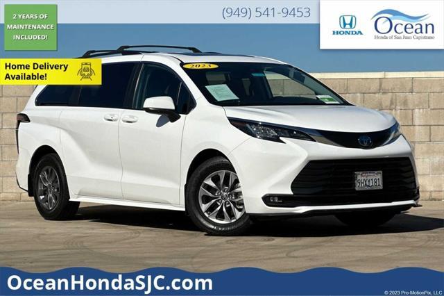 used 2023 Toyota Sienna car, priced at $39,987