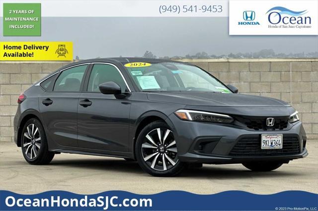 used 2024 Honda Civic car, priced at $26,830