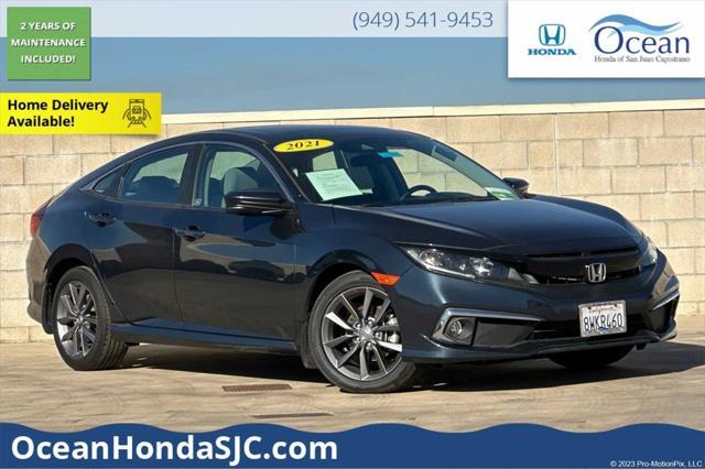 used 2021 Honda Civic car, priced at $19,998